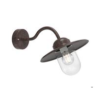 Applique extérieure - NORDLUX - Luxembourg - col de cygne - acier galvanisé - E27