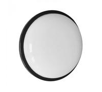 Applique extérieure Plafonnier LED TORTON 20W 4000K 1800lm Noir Rond ECO LIGHT