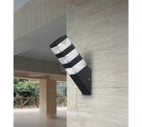 Applique extérieure pyramide 1500 lumens noir