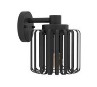 Applique extérieure SELINUS IP65 E27 1X40W en acier noir 190x0x220mm