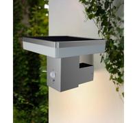 Applique extérieure solaire sun-1000 avec détecteur de mouvements inox