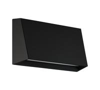 Applique extérieure SPONGANO IP65 LED 1X9,5W en aluminium noir 200x0x120mm
