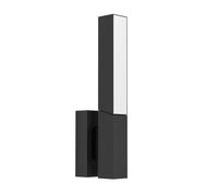 Applique extérieure UGENTO IP44 LED 2X4,5W en acier noir 60x0x315mm