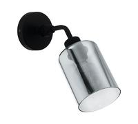 Applique FORESTBURG E27 1X40W en acier noir 115x0x290mm
