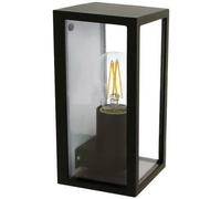 Applique murale - extérieure - Gijon - E27 - 15W - alu noir