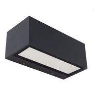 Applique Gris Foncé Gemini, Led Intégrée, 20w, 1230 Lumens, 4000k, Ip54, 230v, Classe I