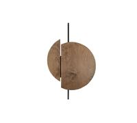 Applique Indirecte Noire Hall Salon GX53 B:51 Cm Moderne Lampe Murale Bois