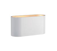 Applique Intérieure Blanc Doré SQUALLA G9 IP20 Aluminium