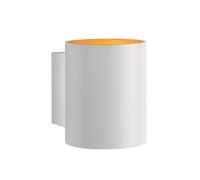 Applique Intérieure Blanc Doré Tube SQUALLA G9 IP20 Aluminium