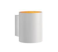 Applique Intérieure Blanc Doré Tube SQUALLA G9 IP20 Aluminium
