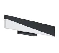 Applique ISIDRO LED 9W en aluminium et acier noir 395x0x80mm