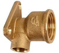 Applique laiton à souder - F 1/2' - diamètre 14 mm