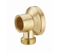Applique laiton brut mâle M3/4' (20x27) sortie femelle F3/4' (20x27) - 822BA-20L1