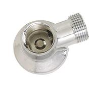 Applique laiton entrée 20 x 27 sortie 15 x 21 Chrome Boutté