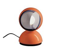 Artemide Lampe de table Eclisse H 18 cm / Ø 12 cm acier, technopolymère orange