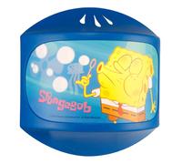 Applique Lampe de chambre d'enfant Bob l'Éponge Applique bleue, 1x E14, l x h 23 x 23,5 cm