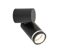 Applique Lampe De Lecture Réglable H: Max. 13,5 Cm GU10 Métal Noir CARSON
