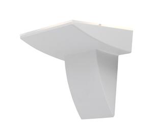 Applique, lampe d'extérieur Applique, lampe d'extérieur, mur de maison, lampe de cave, anti-éclaboussures, blanc, 2x LED 2,5W 180Lm 3000K, LxHxP 24x17,5x14cm, Eglo 93255