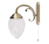 Applique Lampe Luminaire Murale Intérieur Style Art Nouveau Bronze 8631n