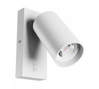 Applique Lampe Spot Squalla Variosa Blanc Max. 10W GU10 Lumière Interrupteur