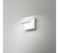 Applique LED 10W 700Lm 3000K en métal blanc, diffuseur orientable, design moderne pour intérieur, dimensions 12x12x4.5/13 cm par la marque Perenz
