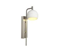 Applique LED 10W Lumière Chaude 3000K Nickel Blanc V-TAC VT-89021