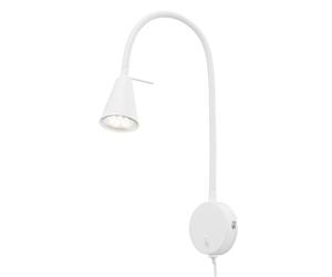 Applique Led 2082 Avec Élément Mural, Blanche Blanc