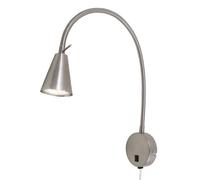 Applique Led 2082 Avec Élément Mural, Nickel nickel mat