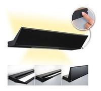 Paulmann 79505 Applique LED Ranva Gradable sur 3 niveaux 2700K 1400lm/210lm 230V 13/1x2W Lèche-mur gradable noir mat lampe murale