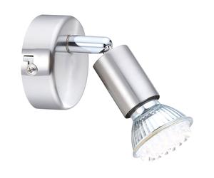 Applique LED applique liseuse spot spot lumineux matrice nickel