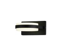 Applique LED - BERGEN - 2D - 12W - IP44 - 4000K - 840Lm - Noir - Aluminium