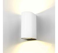 Applique LED blanche 16 W GU10 lampe double émission lumière murale jardin IP65