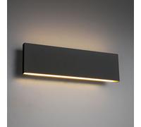 Applique Led Concha 28 Cm, Anthracite Anthracite