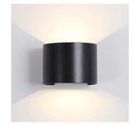 Applique LED Cosmic noire IP65 faisceau réglable | Protection IP65, double faisceau, volets réglables, finition noire mate, intérieur ou extérieur