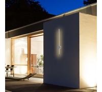 Applique LED d'extérieur V-TAC 12W IP65 Blanc 63cm VT-11112-W 4000K 1590lm