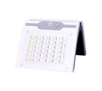 Applique LED EDM 31846 Blanc 2 W 220 lm Solaire Capteur de Mouvement [6500 K]