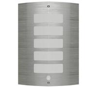 Applique LED en acier inoxydable avec capteur