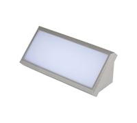 Applique LED Extérieur 12W V-TAC VT-8054-N Mur IP65 Lumière Blanche Frette Grise