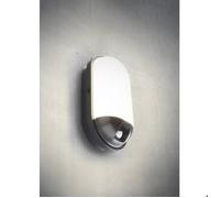 Applique LED extérieure avec détecteur de mouvement Heitronic TOLEDO 500648 LED intégrée 20 W LED noir
