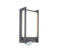 Applique D'extérieur Led Qubo Avec Détecteur Anthracite