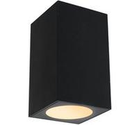 Applique LED Flame favorable aux insectes IP44 carré 58x103mm 2200K 4W 265lm 230V 75° Anthracite Métal Anthracite G