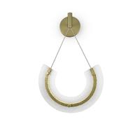 Applique Led Grande H: 133 Cm En Or 3000 K Moderne Applique Murale Salon