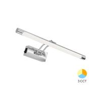 Applique LED miroir chrome 8W 3en1 IP20
