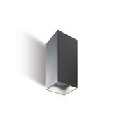 Applique LED murale aluminium graphite IP54 12W Sovil Tower 99148 16