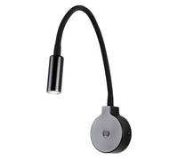 Applique Led Pixie Avec Bras Flexible, Noir Noir