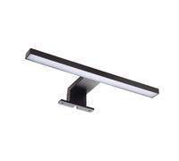 Applique LED Salle de Bain 5W Carl Noire pour Miroir 4000K Blanc neutre