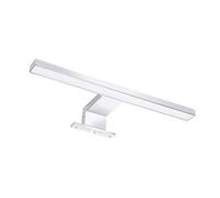 LEDKIA LIGHTING Applique LED Salle de Bain Carl 5W Argentée pour Miroir 6000K Blanc froid