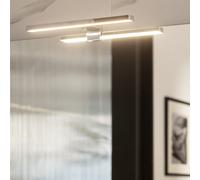 LEDKIA LIGHTING Applique LED Salle de Bain Carl 5W Argentée pour Miroir 6000K Blanc froid