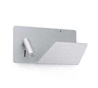 Applique Led Suau Compacte Avec Chargeur Usb argent