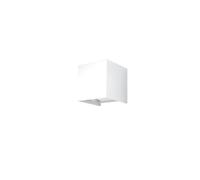 Applique LUCA blanche LED IP54 1xLED 7W aluminium 10x10x10cm Sollux Lighting